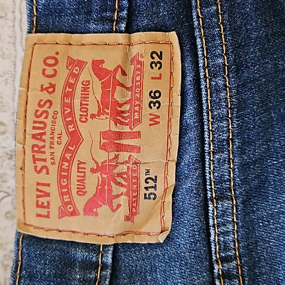 Mens Levi's 512 Jean